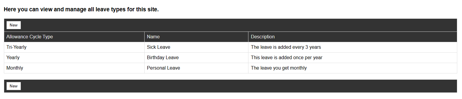 Flexible leave accrual policies